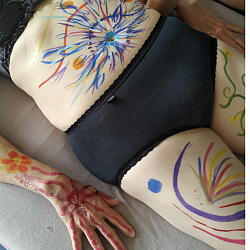 peinture corporelle
