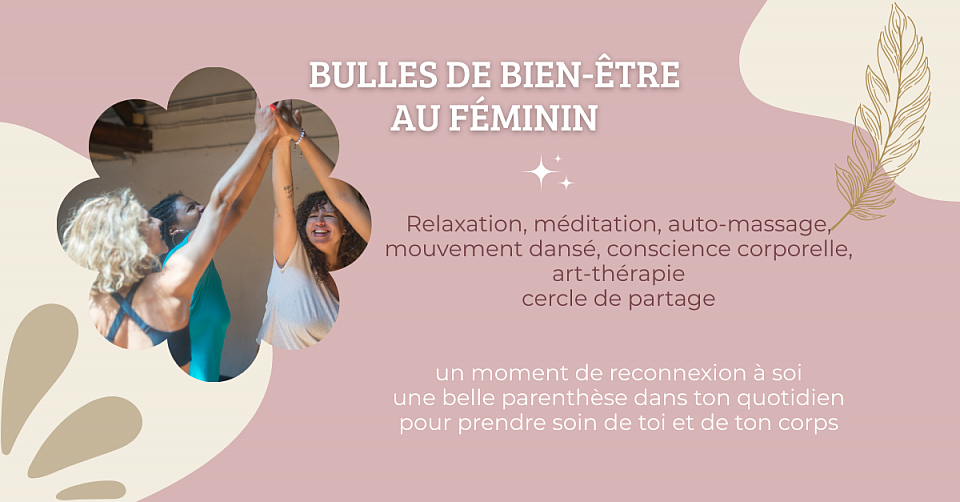Bulles de bien-être au féminin